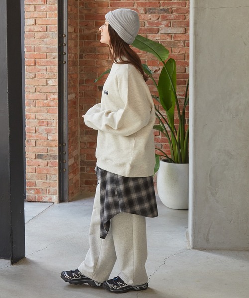 その他ブランド / スウェット/L/コットン/WHT/USA製/ラグラン セール】ヘビーウェイトファンクショナルUSAコットン ビッグシルエット