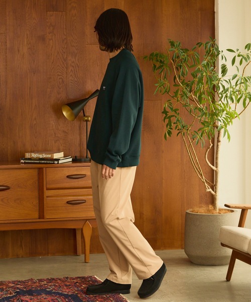 THE CRAFT CREW PRODUCTS（ザクラフトクループロダクツ）の「ヘビーウェイトファンクショナルUSAコットン ビッグシルエット ラグランスリーブクルーネックスウェット【THE CRAFT CREW PRODUCTS】（スウェット・メンズ・アイボリー/ブラック/グレイッシュベージュ/カーキ/ダークブラウン/レッド/ネイビー/グレー/グレー系/ブラック系/スミクロ/モカ/ブラック系1/ホワイト/グレイッシュブルー/オートミール/モスグリーン/ブラック系その他・S/M/L）」の19枚目の写真