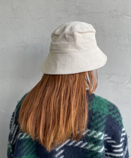 DANTON（ダントン）の「[DANTON/ダントン] コーデュロイバケットハット（ハット・レディース・ブラック/グレイッシュベージュ/グレー・F）」の18枚目の写真