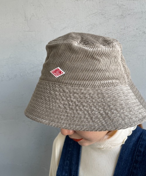 DANTON（ダントン）の「[DANTON/ダントン] コーデュロイバケットハット（ハット・レディース・ブラック/グレイッシュベージュ/グレー・F）」の14枚目の写真