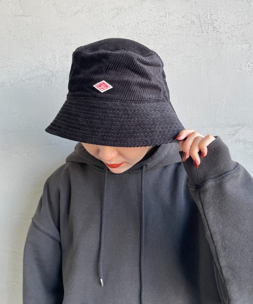 DANTON（ダントン）の「[DANTON/ダントン] コーデュロイバケットハット（ハット・レディース・ブラック/グレイッシュベージュ/グレー・F）」の5枚目の写真