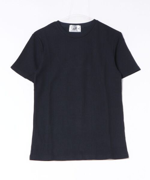 Bling Leads（ブリングリーズ）の「【Bling leads】サーマル半袖クルーネックTシャツ（Tシャツ/カットソー・メンズ・グレー/ホワイト/ピンク/ブラック/カーキ/サックスブルー/ネイビー・X-LARGE/MEDIUM/LARGE）」の5枚目の写真