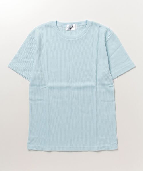 Bling Leads（ブリングリーズ）の「【Bling leads】サーマル半袖クルーネックTシャツ（Tシャツ/カットソー・メンズ・グレー/ホワイト/ピンク/ブラック/カーキ/サックスブルー/ネイビー・X-LARGE/MEDIUM/LARGE）」の6枚目の写真