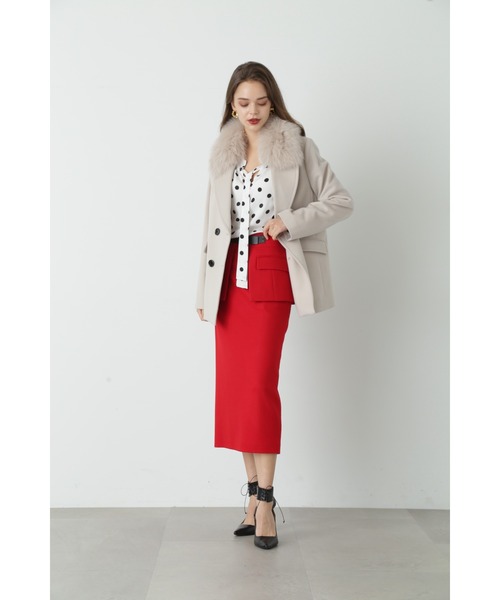 PINKY&DIANNE（ピンキーアンドダイアン）の「◇FOXファー付き  