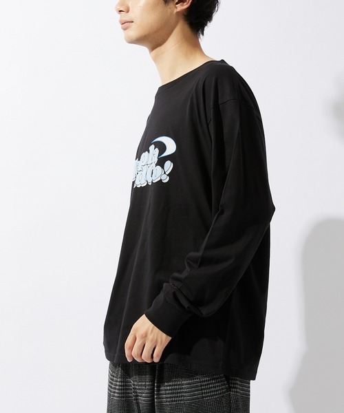 JOURNAL STANDARD relume（ジャーナルスタンダード　レリューム）の「【ZOZO限定】TENPLA&Co L/S 3（Tシャツ/カットソー・メンズ・ホワイト×グリーン/ブラック系その他/ホワイト系その他/ブラック×ブルー/ホワイト×エメラルドグリーン/ブラック系その他2/ホワイト×ピンク/ブラック×イエロー・S/M/L/XL/XS/XXL）」の15枚目の写真