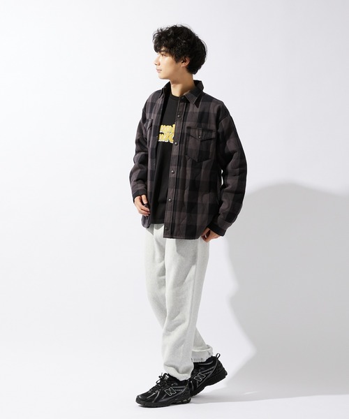 JOURNAL STANDARD relume（ジャーナルスタンダード　レリューム）の「【ZOZO限定】TENPLA&Co L/S 3（Tシャツ/カットソー・メンズ・ホワイト×グリーン/ブラック系その他/ホワイト系その他/ブラック×ブルー/ホワイト×エメラルドグリーン/ブラック系その他2/ホワイト×ピンク/ブラック×イエロー・S/M/L/XL/XS/XXL）」の21枚目の写真