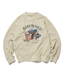 EAGLEピグメントスウェットトレーナー