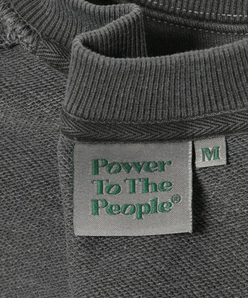 NO NEED(ノーニード)の「EAGLEピグメントスウェットトレーナー(スウェット・メンズ・ベージュ/チャコールグレー/ネイビー・M/L/LL)」の4枚目の写真