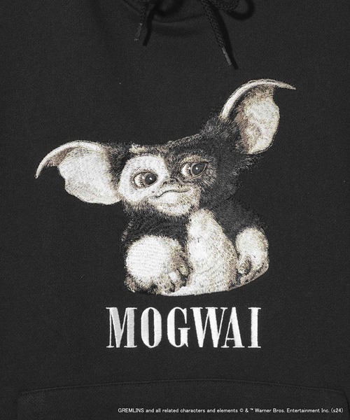 X-girl（エックスガール）の「X-girl × GREMLINS SWEAT HOODIE（パーカー・レディース・ブラック/アッシュ・S/L/M/XL）」の6枚目の写真