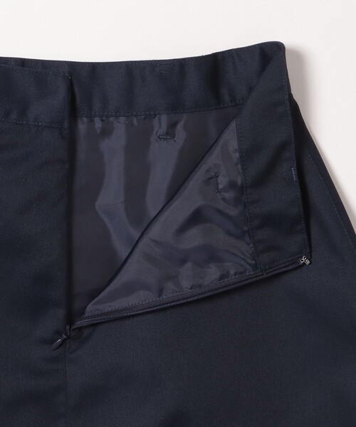 BEAMS HEART（ビームスハート）の「BEAMS HEART / プリーツミックス トレンチスカート（スカート・レディース・オリーブ/ベージュ/ネイビー・MEDIUM/SMALL）」の5枚目の写真