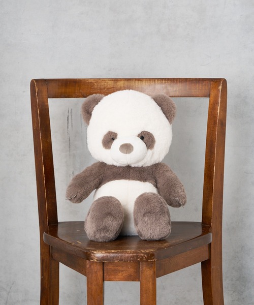 BIRTHDAY BAR(バースデイバー)の「Panda nui パンダ ぬいぐるみ Mサイズ(フィギュア・レディース・ブラック/グレー・フリー)」の4枚目の写真