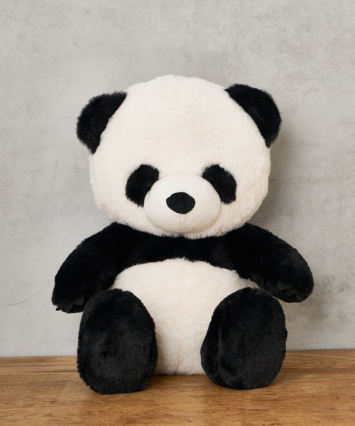 BIRTHDAY BAR(バースデイバー)の「Panda nui パンダ ぬいぐるみ Mサイズ(フィギュア・レディース・ブラック/グレー・フリー)」の5枚目の写真