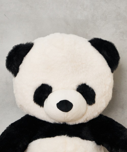 BIRTHDAY BAR(バースデイバー)の「Panda nui パンダ ぬいぐるみ Mサイズ(フィギュア・レディース・ブラック/グレー・フリー)」の6枚目の写真