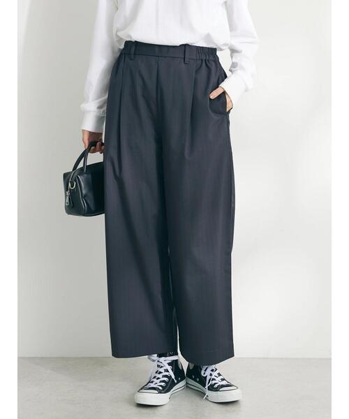 CRAFT STANDARD BOUTIQUE(クラフトスタンダードブティック)の「イージーケアピンストライプテーパードパンツ(その他パンツ・レディース・ネイビー系2/グレー系その他2/ホワイト系その他6・L/M)」の7枚目の写真