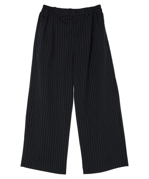 CRAFT STANDARD BOUTIQUE(クラフトスタンダードブティック)の「イージーケアピンストライプテーパードパンツ(その他パンツ・レディース・ネイビー系2/グレー系その他2/ホワイト系その他6・L/M)」の10枚目の写真