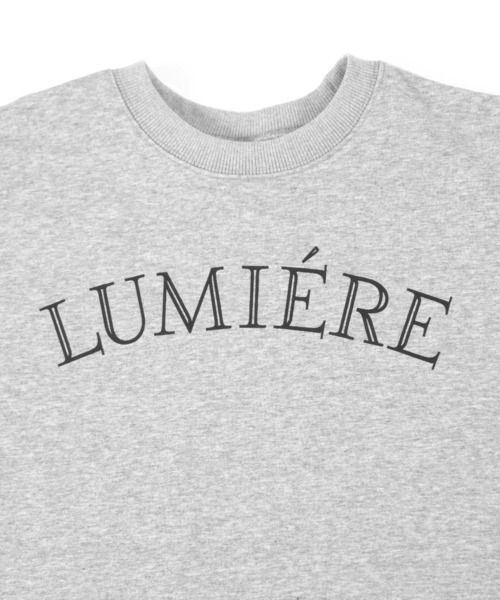 titivate(ティティベイト)の「ロゴプリントデザインスウェット(スウェット・レディース・杢グレー/ネイビー/ブルー/オフホワイト・M/S)」の12枚目の写真