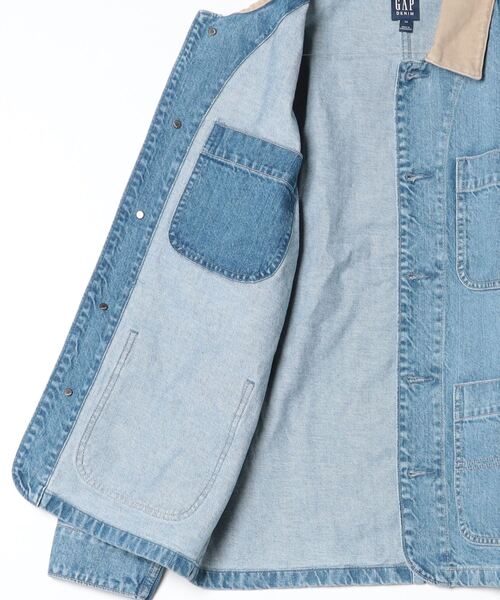 GAP（ギャップ）の「ウォッシュウェル リラックス デニムチョア
