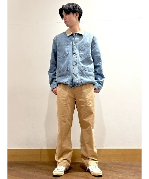 GAP（ギャップ）の「ウォッシュウェル リラックス デニムチョア