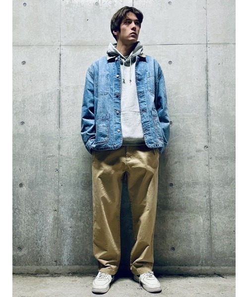 GAP（ギャップ）の「ウォッシュウェル リラックス デニムチョア