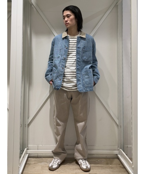 GAP（ギャップ）の「ウォッシュウェル リラックス デニムチョア