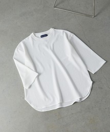 【many men, many minds.】ハンパ袖クルーTEE/クルーネックTシャツ