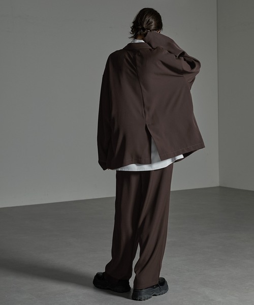 CIYOT-シヨウト-】セットアップ ドレープオーバーサイズW