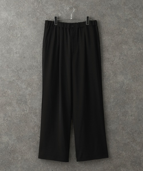 CIYOT(シヨウト)の「【CIYOT-シヨウト-】セットアップ ドレープオーバーサイズWテーラージャケット+タックワイドストレートイージーパンツ(セットアップ・メンズ・ダークネイビー/グレー系1/グレー系2/モカ/ブラック/グレー/ダークグレー/ダークブラウン・M/L/S)」の21枚目の写真