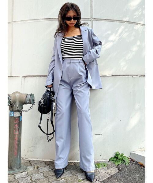 GYDA（ジェイダ）の「chainストラップテレコビスチェ（キャミソール・レディース・ブラック/その他1/オフホワイト・FREE）」の11枚目の写真