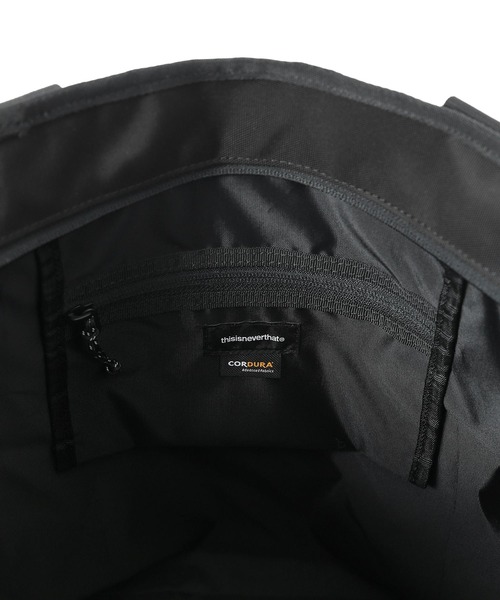 thisisneverthat（ディスイズネバーザット）の「TNT Supplies 25 Tote Bag（トートバッグ・メンズ・ブラック/カーキ・FREE）」の6枚目の写真