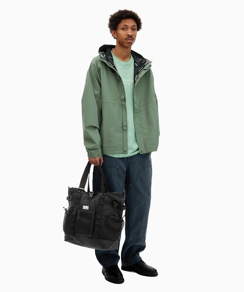 thisisneverthat（ディスイズネバーザット）の「TNT Supplies 25 Tote Bag（トートバッグ・メンズ・ブラック/カーキ・FREE）」の10枚目の写真