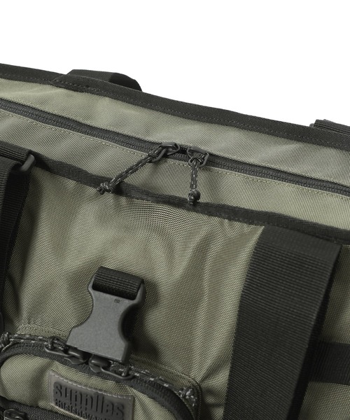 thisisneverthat（ディスイズネバーザット）の「TNT Supplies 25 Tote Bag（トートバッグ・メンズ・ブラック/カーキ・FREE）」の14枚目の写真