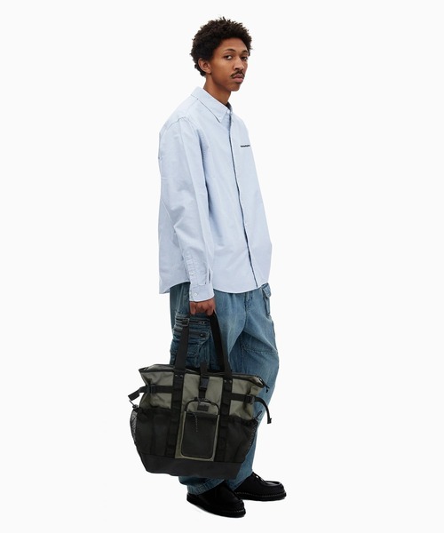 thisisneverthat（ディスイズネバーザット）の「TNT Supplies 25 Tote Bag（トートバッグ・メンズ・ブラック/カーキ・FREE）」の21枚目の写真