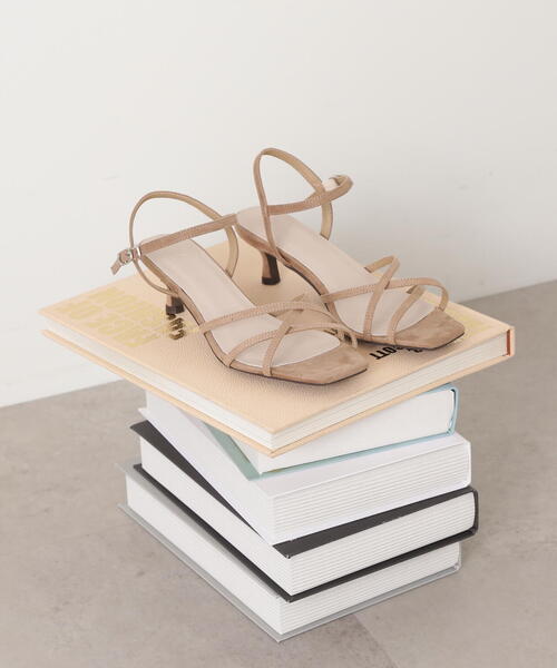 N.（N. Natural Beauty Basic）（エヌエヌナチュラルビューティーベーシック）の「◆ストラップサンダル（サンダル・レディース・ベージュ/シルバー/ブラック・23.5cm/24.5cm/22.5cm）」の6枚目の写真