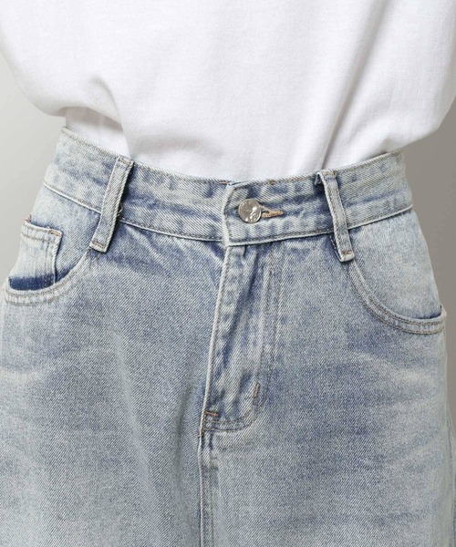 INFLATION（インフレーション）の「INFLATION／Wavy Jeans　2103030（デニムパンツ・メンズ・ブラック/ブルー・LARGE/MEDIUM/SMALL/X-SMALL）」の6枚目の写真