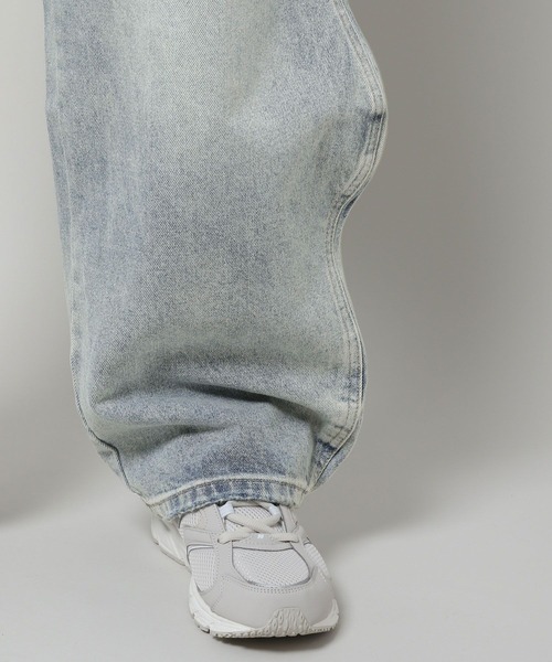INFLATION（インフレーション）の「INFLATION／Wavy Jeans　2103030（デニムパンツ・メンズ・ブラック/ブルー・LARGE/MEDIUM/SMALL/X-SMALL）」の7枚目の写真