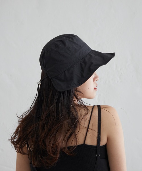 Franklin Climbing（フランクリンクライミング）の「【Retreat】ワイヤーハット（ハット・レディース・ブラック/ベージュ・ONE SIZE）」の5枚目の写真