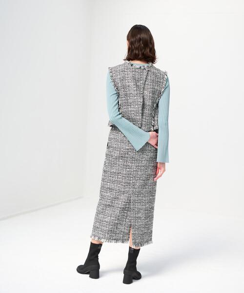 LANVIN en Bleu（ランバンオンブルー）の「ミックスツイード2WAY