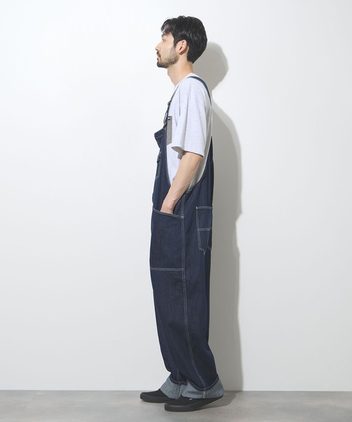Dickies(ディッキーズ)の「【別注限定展開/新色入荷】Dickies ディッキーズ ジップオーバーオール ユニセックス/男女兼用(サロペット/オーバーオール・メンズ・キャメル/ベージュ/ブラック/カーキ/ワンウォッシュ/ライトブルー/ホワイト・S/M/L/XL)」の11枚目の写真