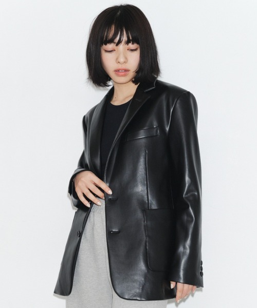 ENCIRCLE（エンサークル）の「【ENCIRCLE/エンサークル】Bella/ベラ（ジャケット）（テーラードジャケット・レディース・ブラック・FREE）」の15枚目の写真