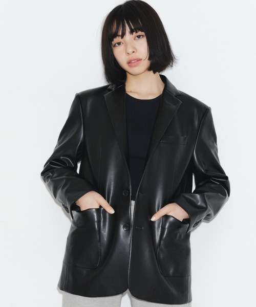 ENCIRCLE（エンサークル）の「【ENCIRCLE/エンサークル】Bella/ベラ（ジャケット）（テーラードジャケット・レディース・ブラック・FREE）」の16枚目の写真