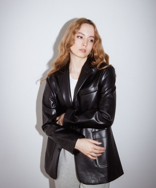 ENCIRCLE（エンサークル）の「【ENCIRCLE/エンサークル】Bella/ベラ（ジャケット）（テーラードジャケット・レディース・ブラック・FREE）」の17枚目の写真