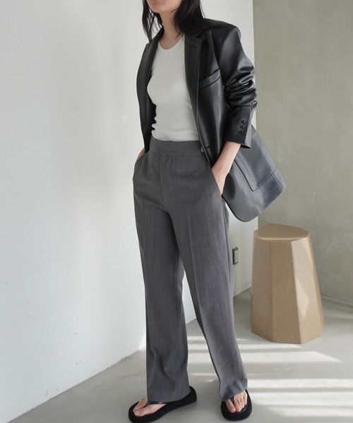 ENCIRCLE（エンサークル）の「【ENCIRCLE/エンサークル】Bella/ベラ（ジャケット）（テーラードジャケット・レディース・ブラック・FREE）」の14枚目の写真