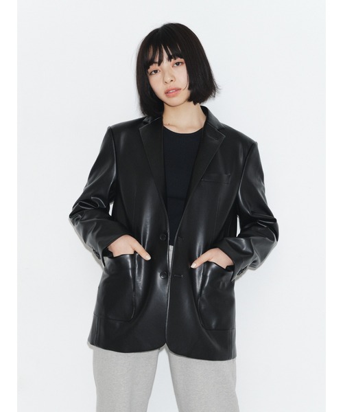 ENCIRCLE（エンサークル）の「【ENCIRCLE/エンサークル】Bella/ベラ（ジャケット）（テーラードジャケット・レディース・ブラック・FREE）」の9枚目の写真