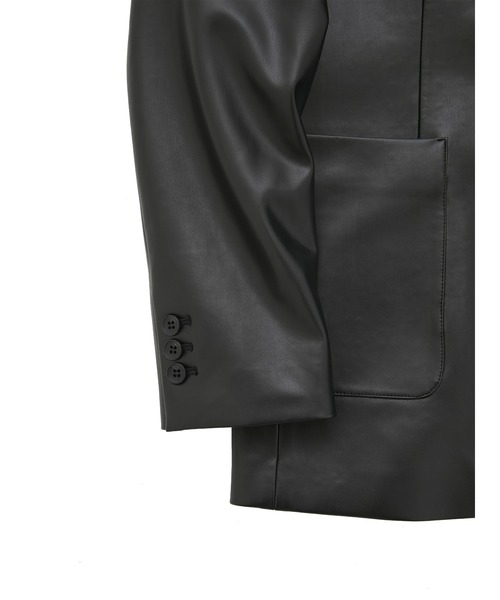 ENCIRCLE（エンサークル）の「【ENCIRCLE/エンサークル】Bella/ベラ（ジャケット）（テーラードジャケット・レディース・ブラック・FREE）」の4枚目の写真