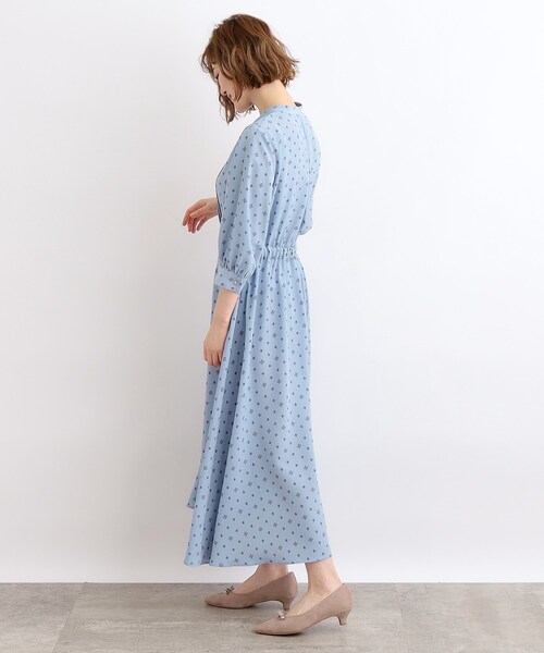  *スタイリッシュに洗練されたシルエット*ワンピース 5色展開/XS-3Lサイズ》Iラインシルエットワンピース【UV/接触冷