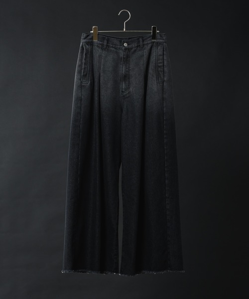 KUUUPY(クーピー)の「Gradation Cut-Off Denim Pants - グラデーションカットオフデニムパンツ(デニムパンツ・メンズ・ブラック/ブルー・SMALL/MEDIUM/LARGE)」の17枚目の写真