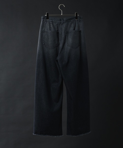 KUUUPY(クーピー)の「Gradation Cut-Off Denim Pants - グラデーションカットオフデニムパンツ(デニムパンツ・メンズ・ブラック/ブルー・SMALL/MEDIUM/LARGE)」の18枚目の写真
