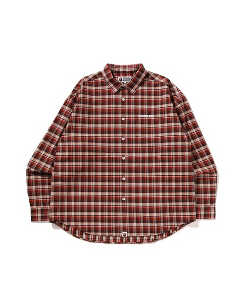 希少 A BATHING APE ベイシングエイプ ベイプ チェック シャツ M A BATHING APE（アベイシングエイプ）の「BAPE CHECK SHIRT