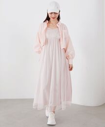 裾ドロストショートシャツ