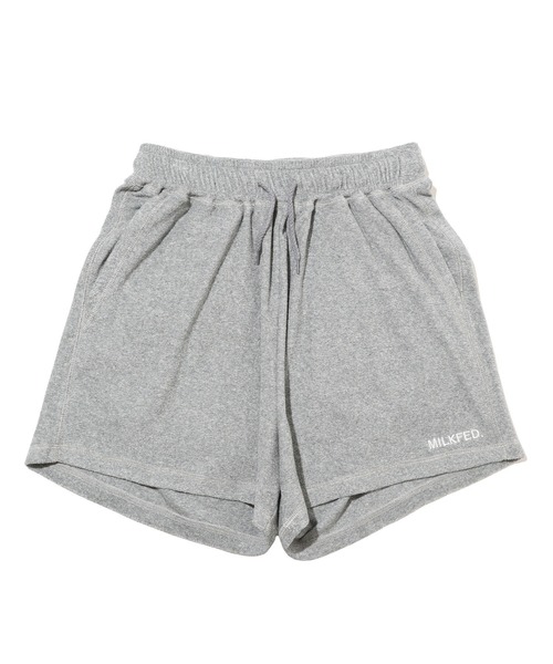 MILKFED.（ミルクフェド）の「PILE SHORTS（その他パンツ・レディース・ピンク/ネイビー/アッシュ・M/S）」の9枚目の写真